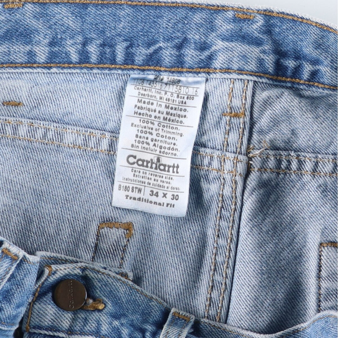 Carhartt Traditional FIT Straight Denim Pants Men's W34 equivalent / eaa496197