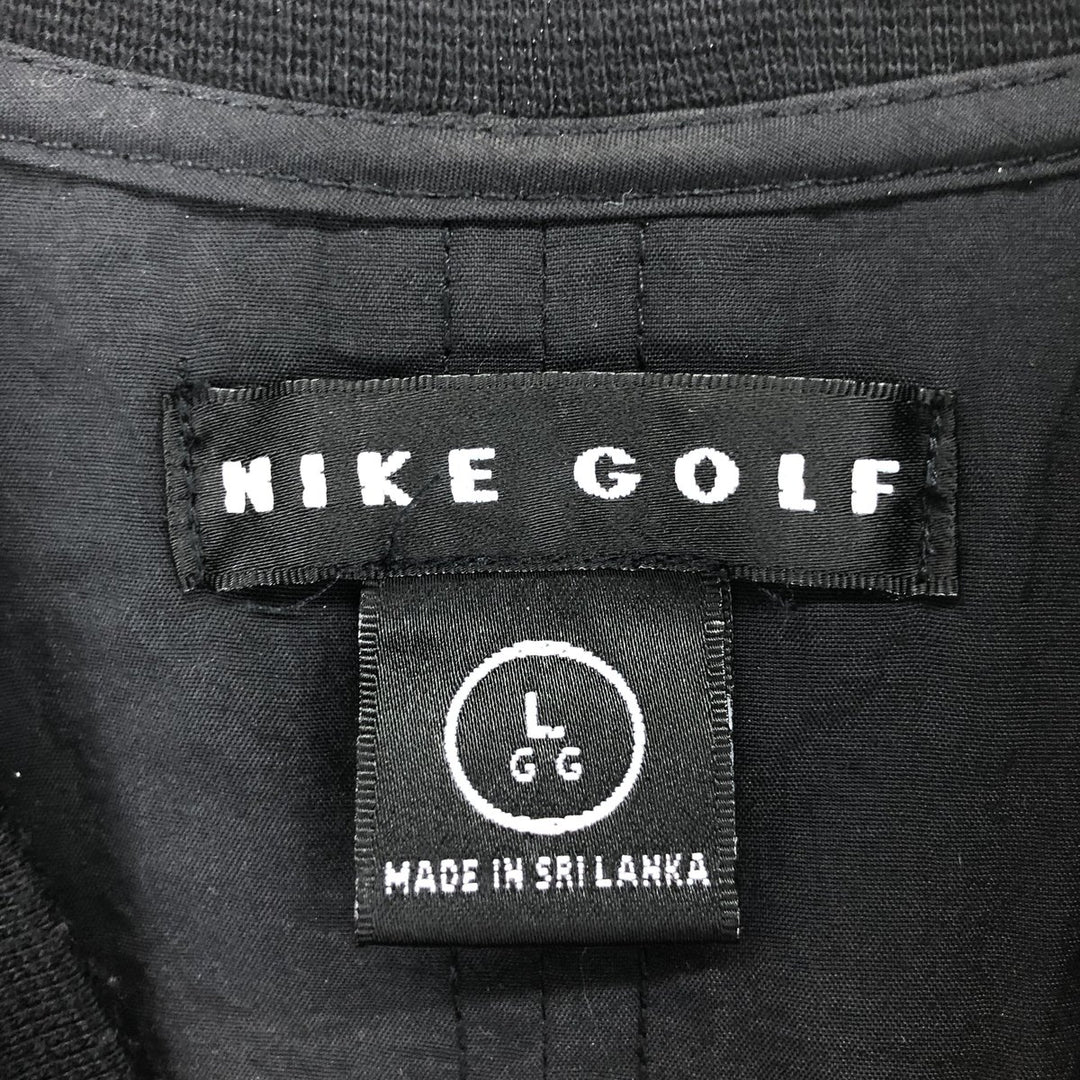 90'S Nike Golf Henley Nylon Pullover Men's L Size Vintage /eaa496216