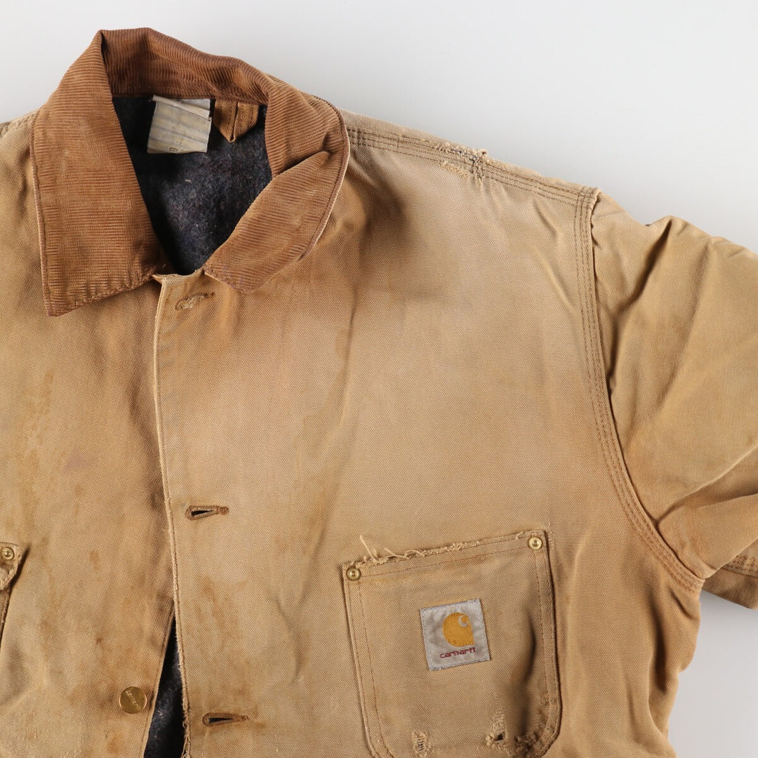 Carhartt Michigan Chore Coat Back Paint Duck Coverall Men's XL / eaa496344