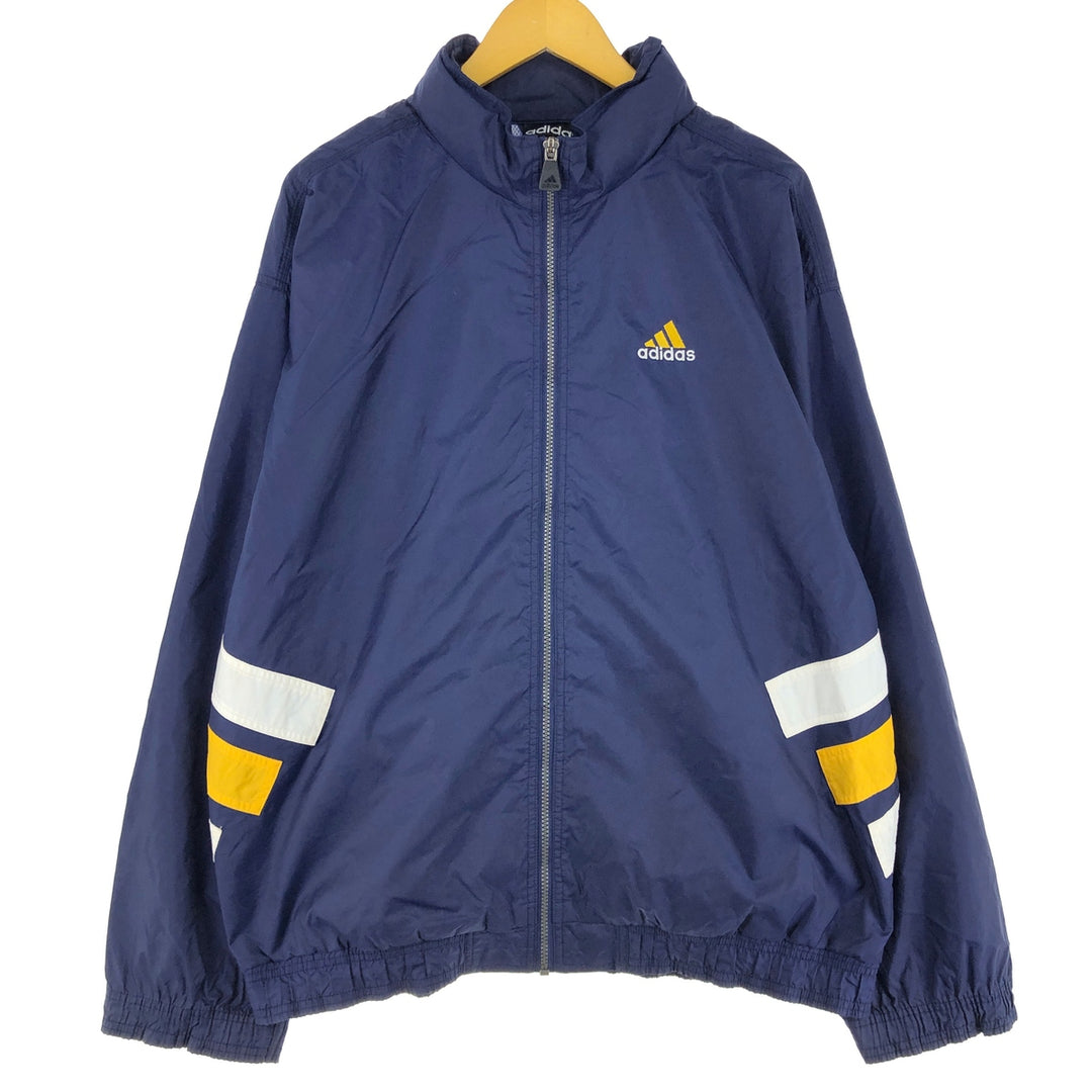 80s-90'S Adidas Back Logo Nylon Jacket Men's XL Vintage / eaa496364