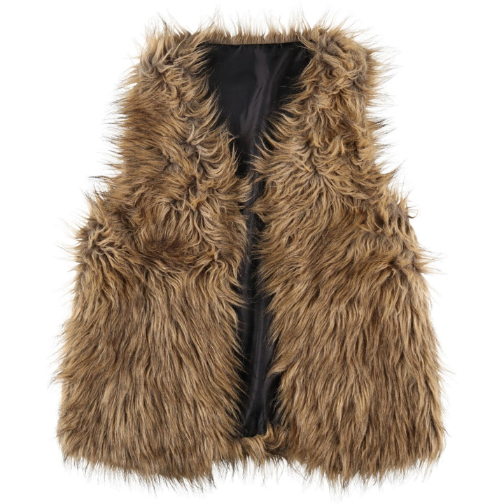 Faux fur vest for women, size S /eaa496392