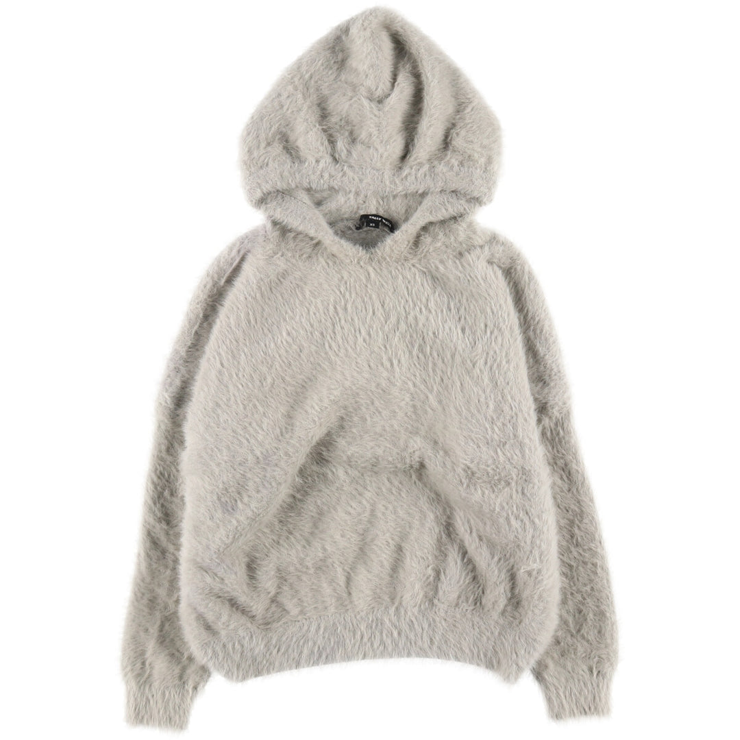 TALLY WEIJL Shaggy knit hoodie for women, size XS /eaa496407