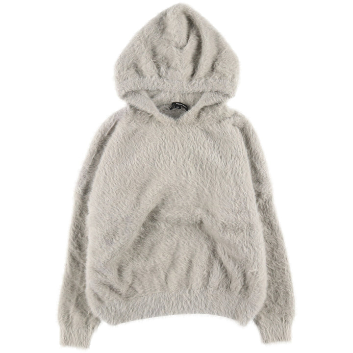 TALLY WEIJL Shaggy knit hoodie for women, size XS /eaa496407