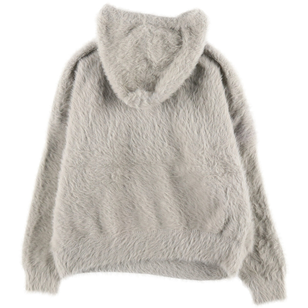 TALLY WEIJL Shaggy knit hoodie for women, size XS /eaa496407