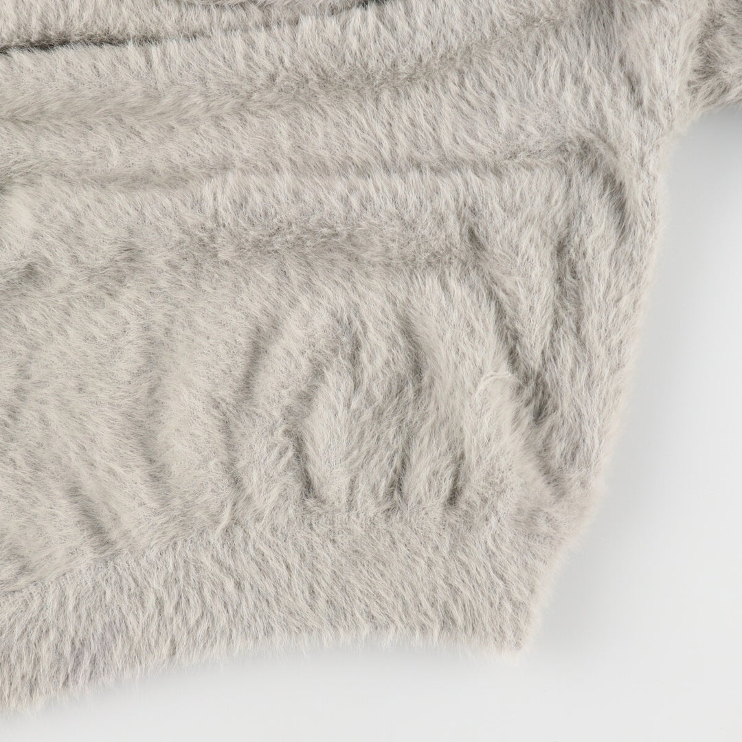 TALLY WEIJL Shaggy knit hoodie for women, size XS /eaa496407