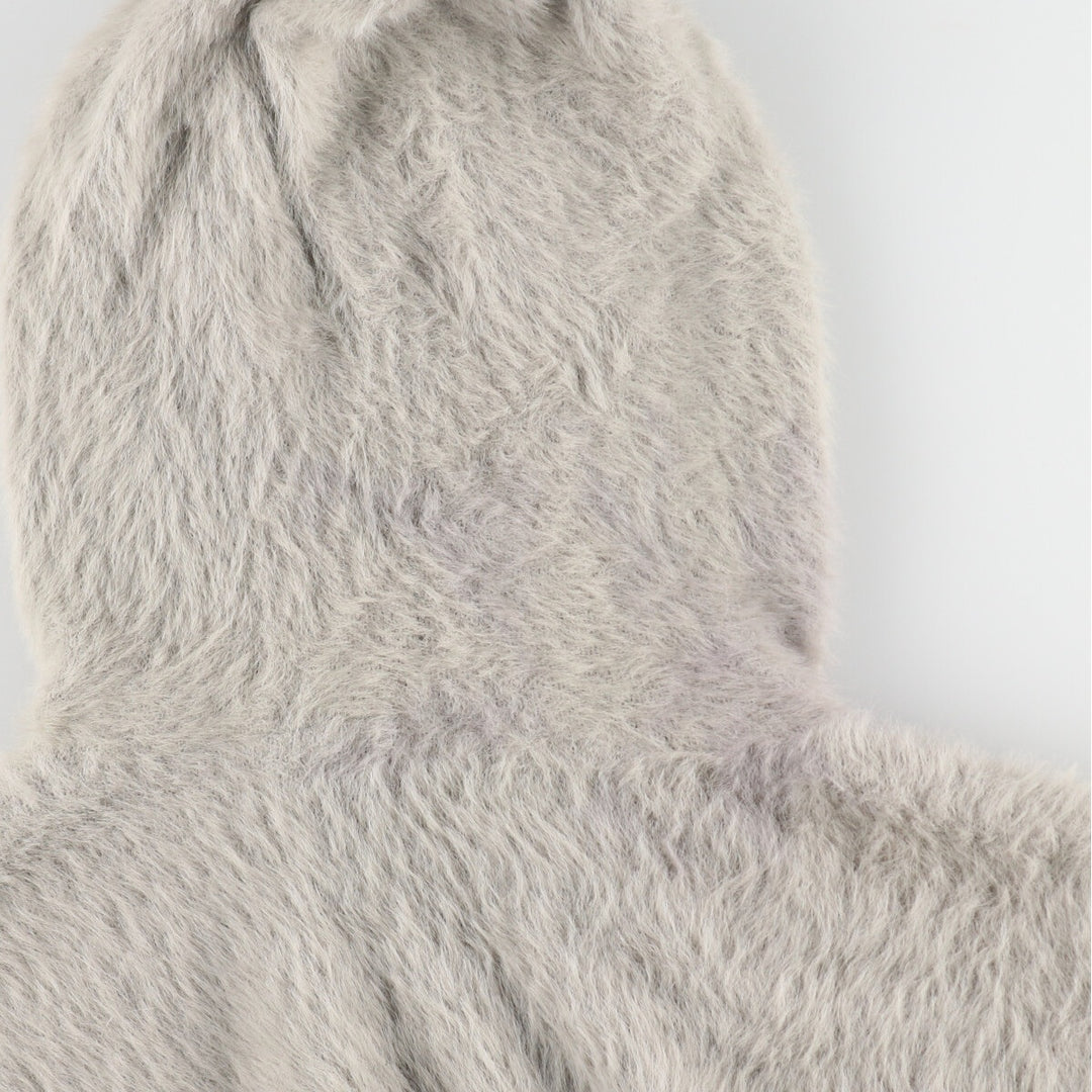 TALLY WEIJL Shaggy knit hoodie for women, size XS /eaa496407