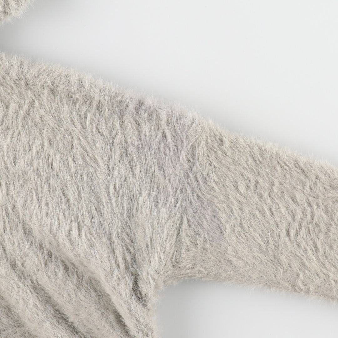 TALLY WEIJL Shaggy knit hoodie for women, size XS /eaa496407