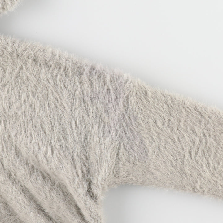 TALLY WEIJL Shaggy knit hoodie for women, size XS /eaa496407