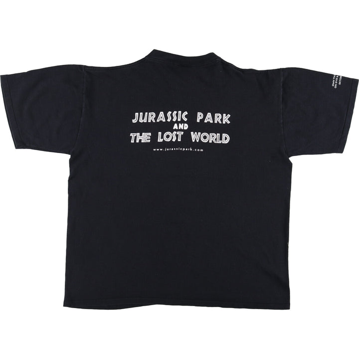 00'S All Sports JURASSIC PARK Jurassic Park Movie T-shirt Men's XL equivalent /eaa496417