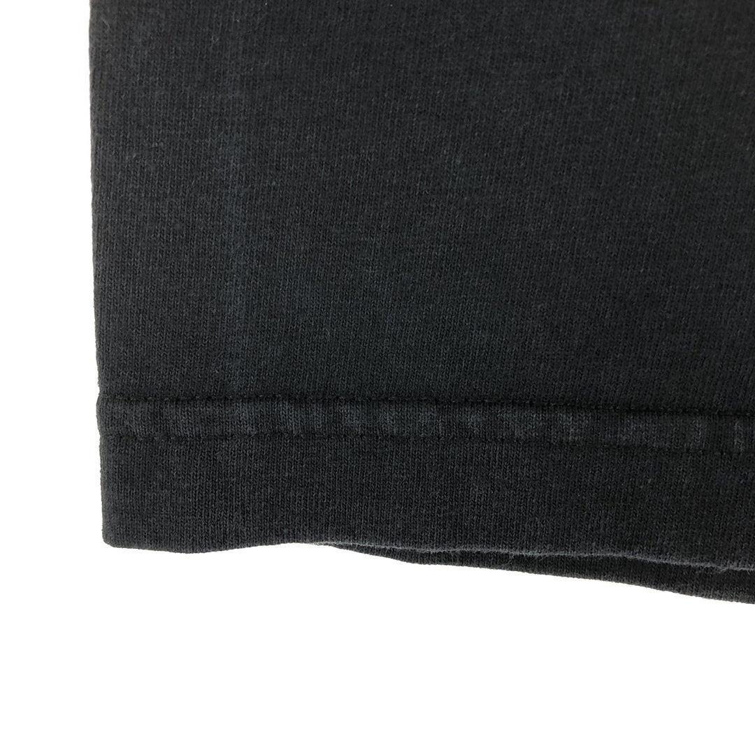 00'S MURINA Long Sleeve T-Shirt Made in USA Men's M Size cotton black type Vintage Second Hand