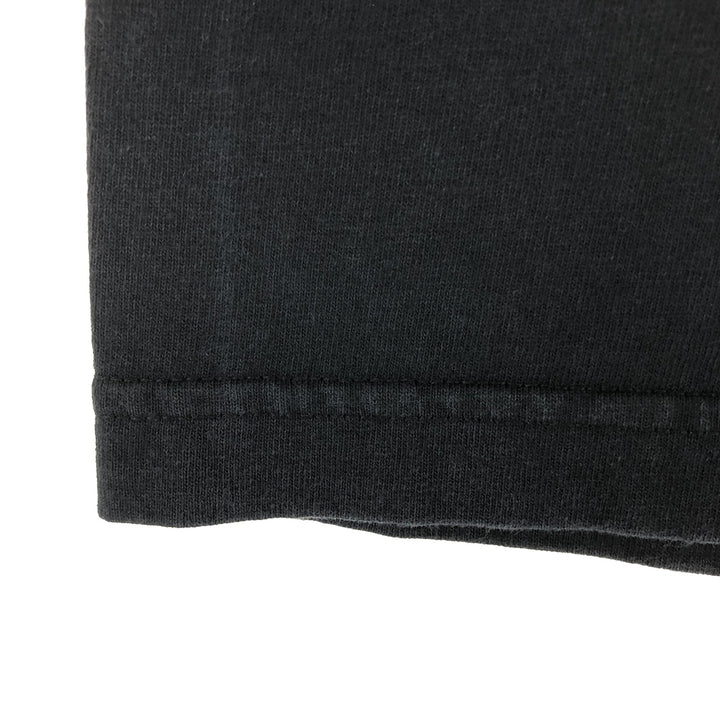 00'S MURINA Long Sleeve T-Shirt Made in USA Men's M Size cotton black type Vintage Second Hand