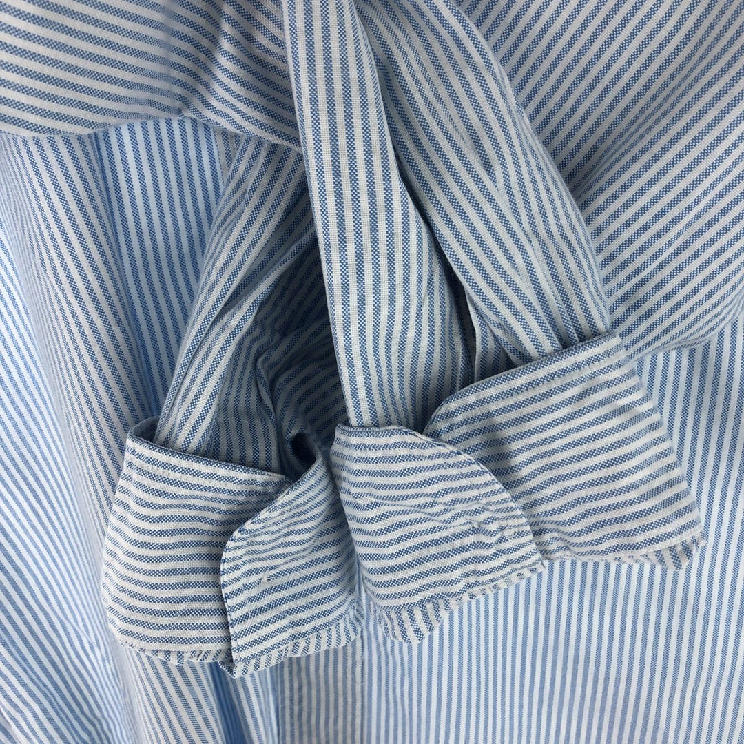 80s-90'S Brooks Brothers MAKERS Long Sleeve Button-Down Striped Shirt Made in USA Men's XL Vintage /eaa496534