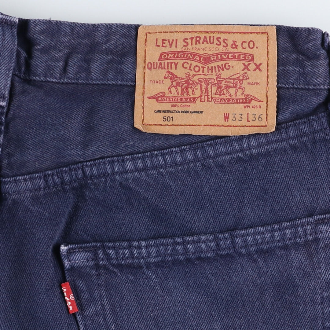 Levi's Levi's 501 Euro Model Straight Denim Pants Made in France Men's W32 equivalent / eaa496592