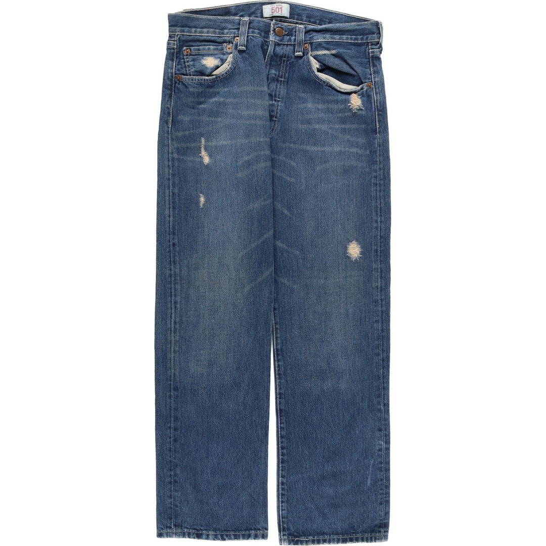 Levi's Levi's 501 STRAIGHT LEG BUTTON-FLY straight denim pants for men, equivalent to W32 / eaa496594