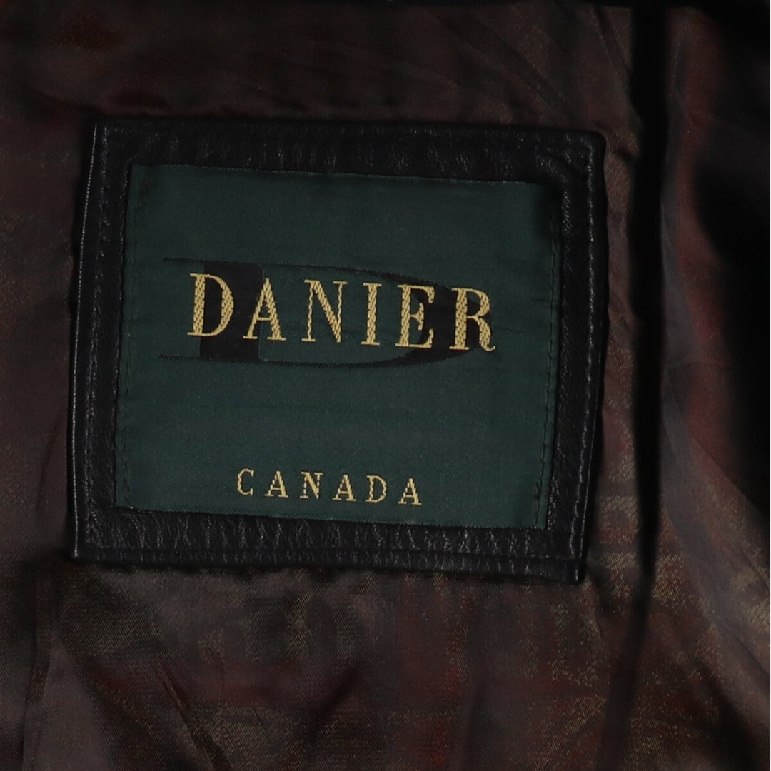 DANIER THINSULATE Thinsulate Leather Coat Men's M size /eaa496644