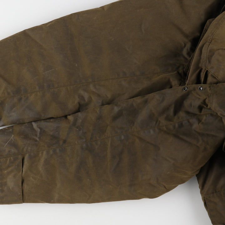 00s~ Barbour TROOPER 3 Warrant Waxed Cotton Oiled Jacket Made in the UK Men's M size /eaa496649