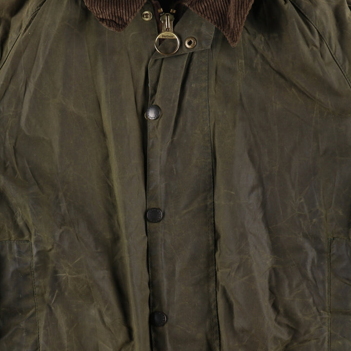 80s-90'S Barbour Beaufort Oiled Hooded Hunting Jacket Made in England C40 Men's M Size Vintage /eaa496662