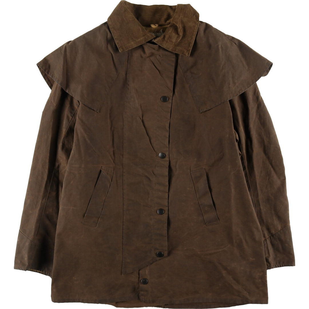 Barbour WKBACKHOUSE waxed cotton oiled jacket made in New Zealand, men's size L / eaa496666