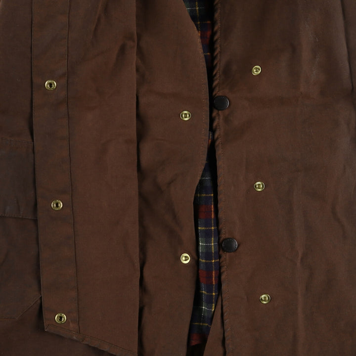 90'S Barbour Backhouse Old 3 Warrant Waxed Cotton Oiled Coat Made in New Zealand C38 Men's M size /eaa496667