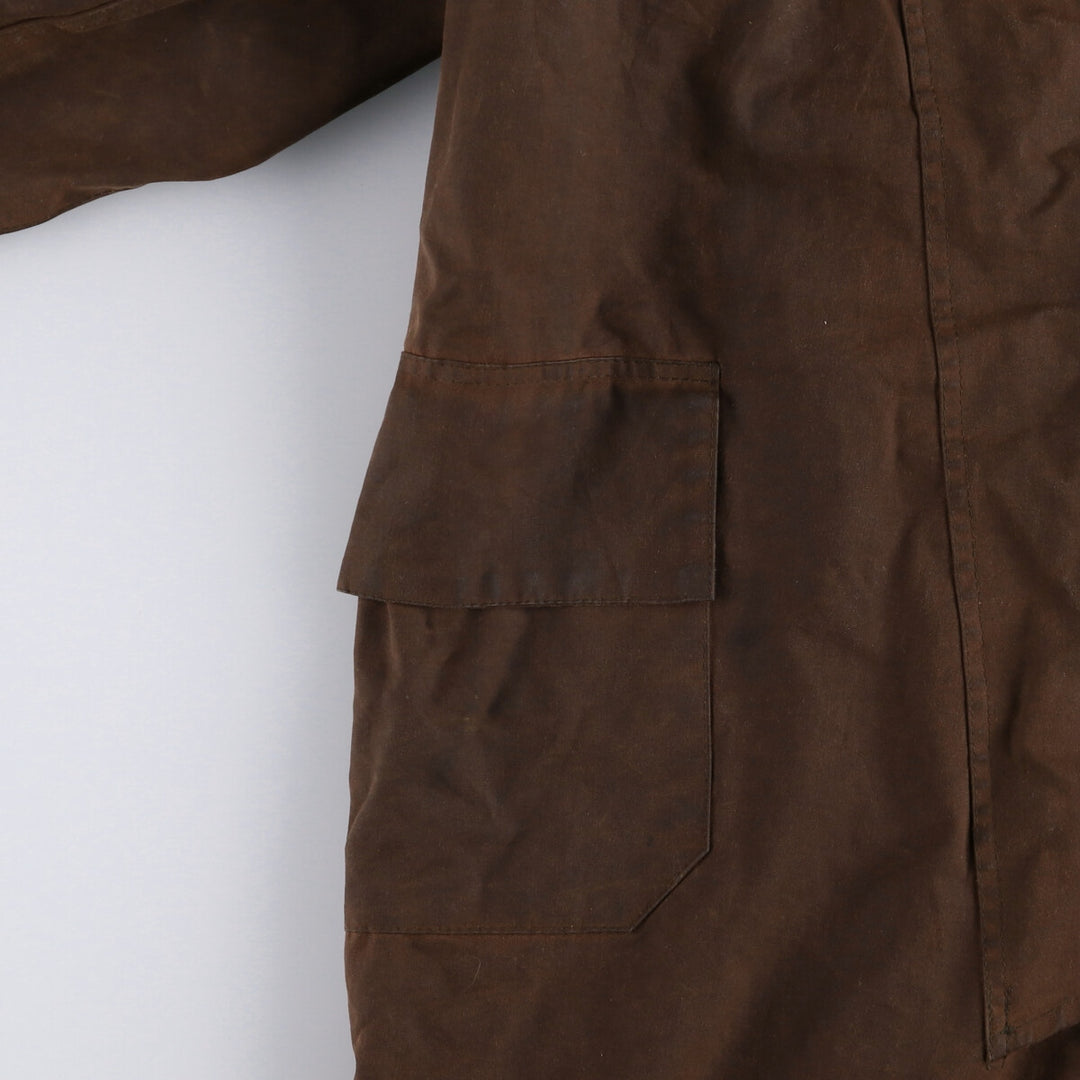 90'S Barbour Backhouse Old 3 Warrant Waxed Cotton Oiled Coat Made in New Zealand C38 Men's M size /eaa496667