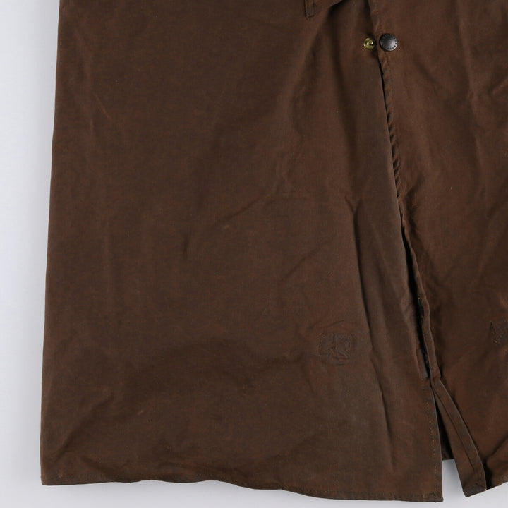 90'S Barbour Backhouse Old 3 Warrant Waxed Cotton Oiled Coat Made in New Zealand C38 Men's M size /eaa496667