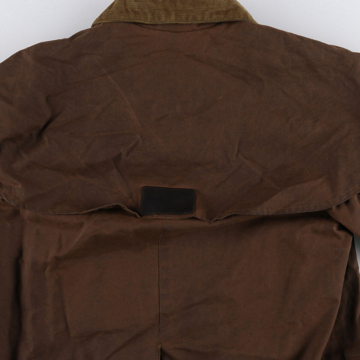 90'S Barbour Backhouse Old 3 Warrant Waxed Cotton Oiled Coat Made in New Zealand C38 Men's M size /eaa496667