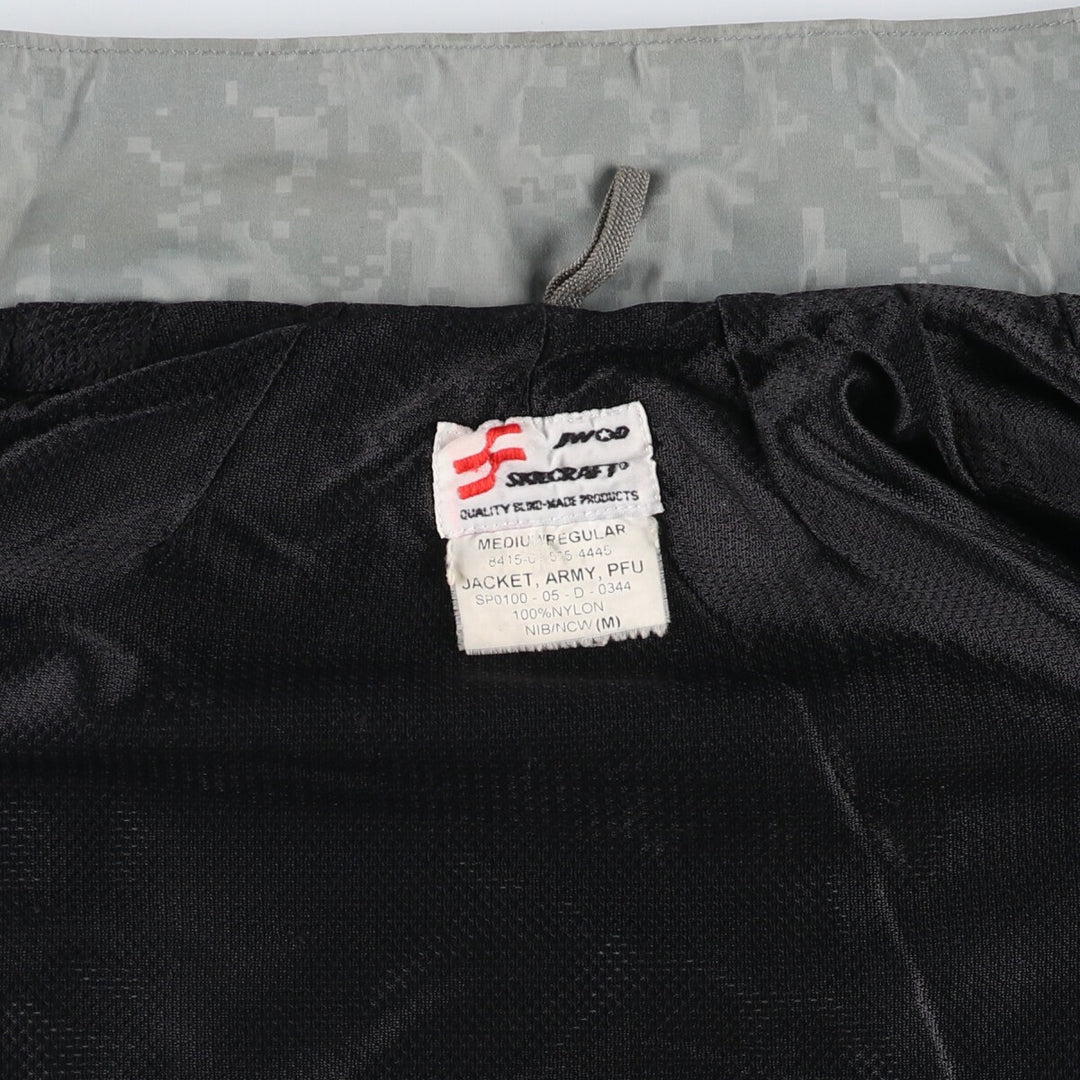 00'S US Military Genuine SKILCRAFT USARMY IPFU Training Jacket Nylon Jacket Made in USA MEDIUM REGULAR Men's M equivalent /eaa496684