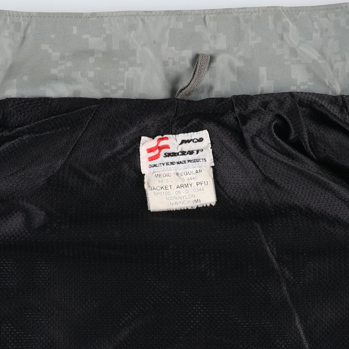 00'S US Military Genuine SKILCRAFT USARMY IPFU Training Jacket Nylon Jacket Made in USA MEDIUM REGULAR Men's M equivalent /eaa496684