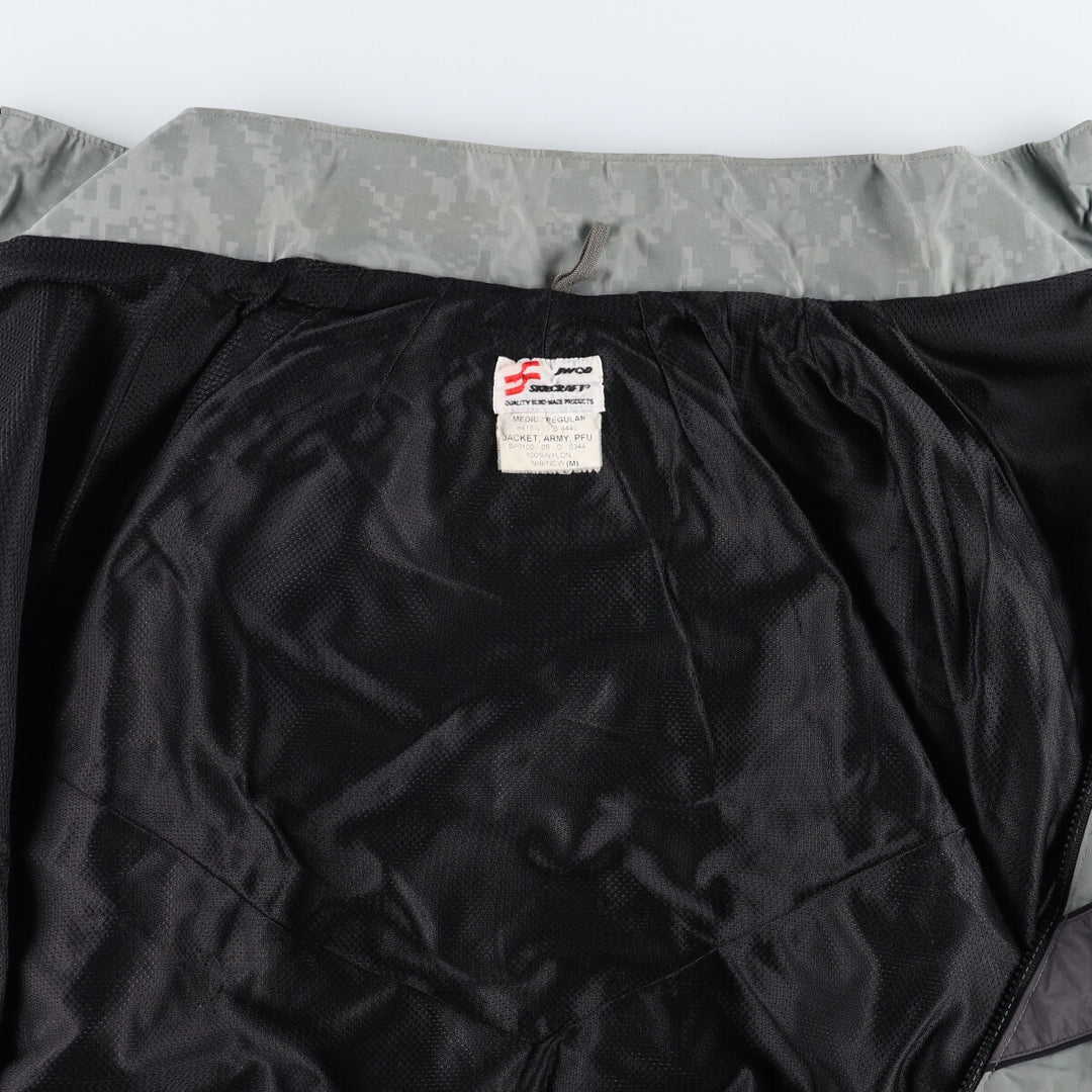 00'S US Military Genuine SKILCRAFT USARMY IPFU Training Jacket Nylon Jacket Made in USA MEDIUM REGULAR Men's M equivalent /eaa496684