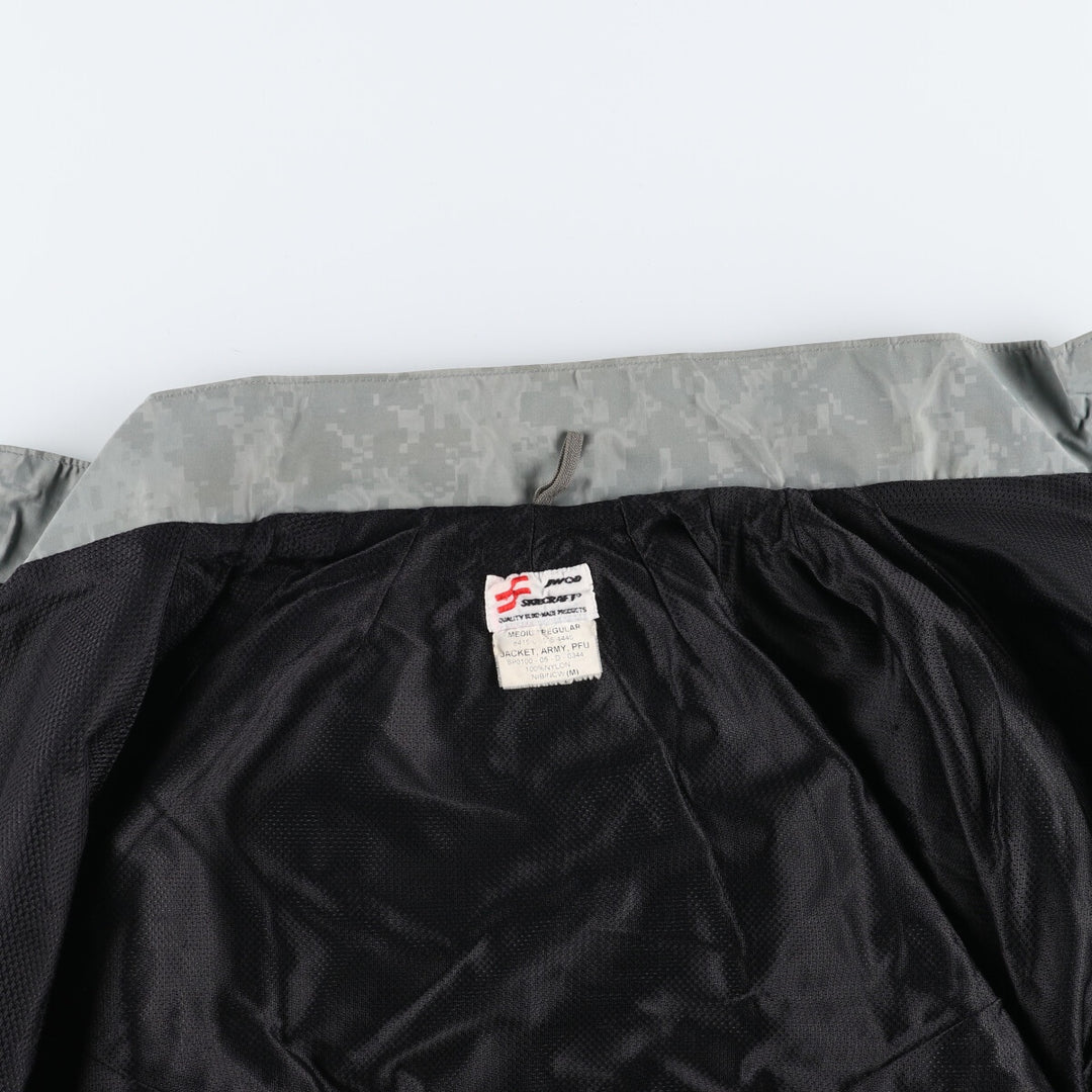 00'S US Military Genuine SKILCRAFT USARMY IPFU Training Jacket Nylon Jacket Made in USA MEDIUM REGULAR Men's M equivalent /eaa496684