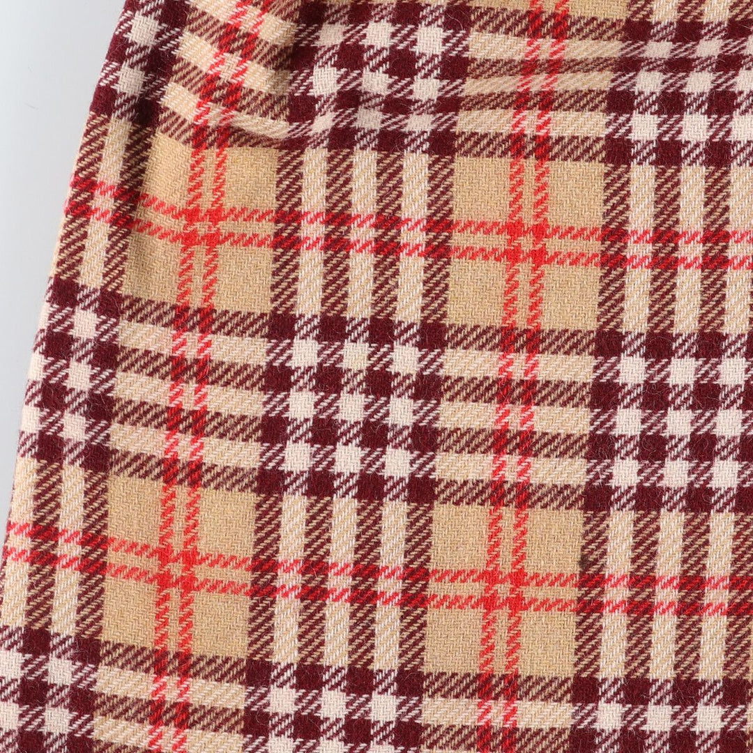 Copley Square Ltd Tartan Check Wool Half-Length A-Line Skirt Made in USA Women's XXL /eaa496734