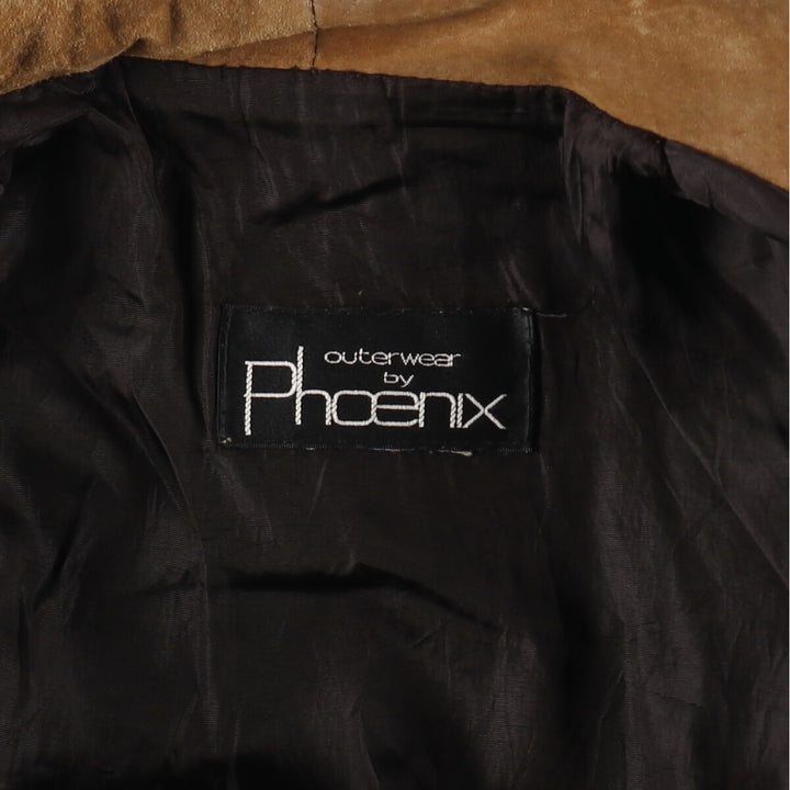 Phoenix fringed suede leather jacket, women's size M / eaa496768