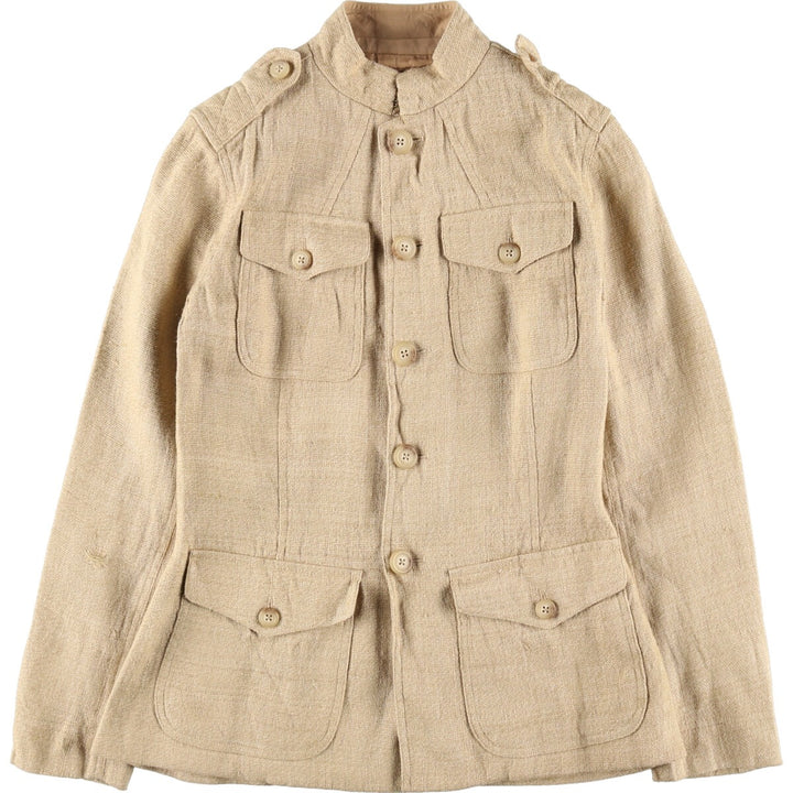 90'S Ralph Lauren Mao collar safari jacket made in Italy, women's size S, vintage /eaa496790