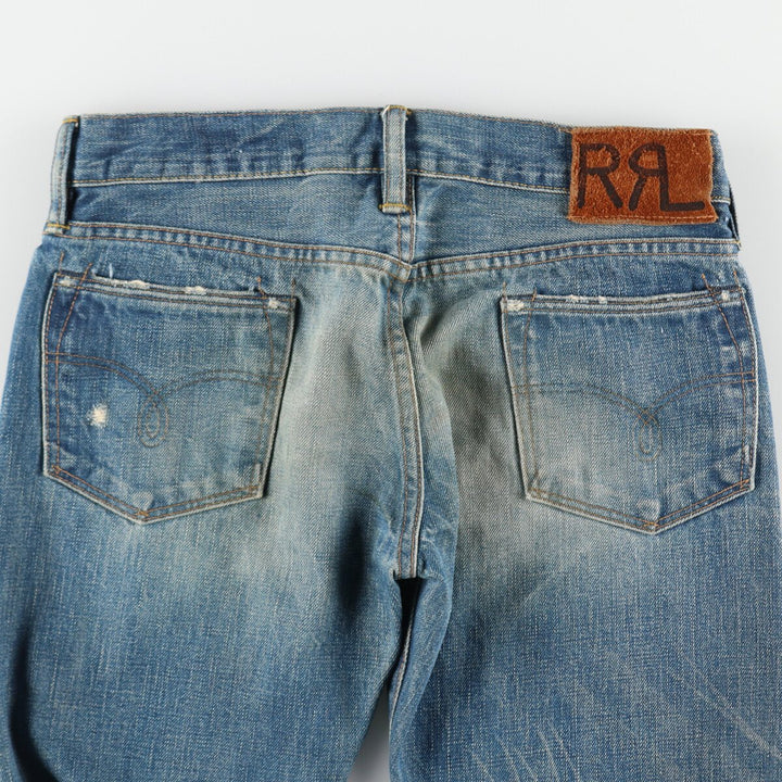 00'S Ralph Lauren Double RL Distressed Denim Straight Denim Pants Women's XL (w31) /eaa496799