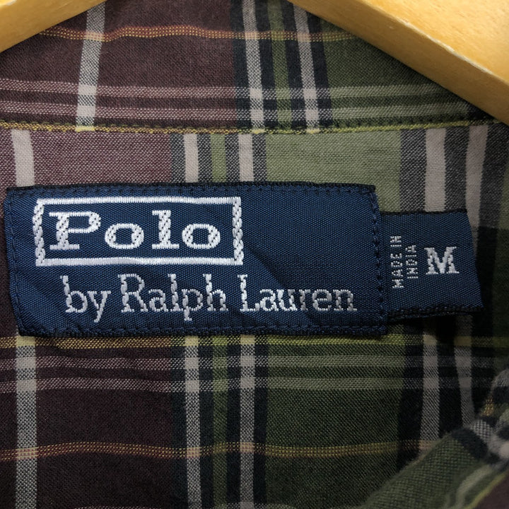 Ralph Lauren POLO by Ralph Lauren Long Sleeve Cotton Check Shirt Men's M / eaa496857