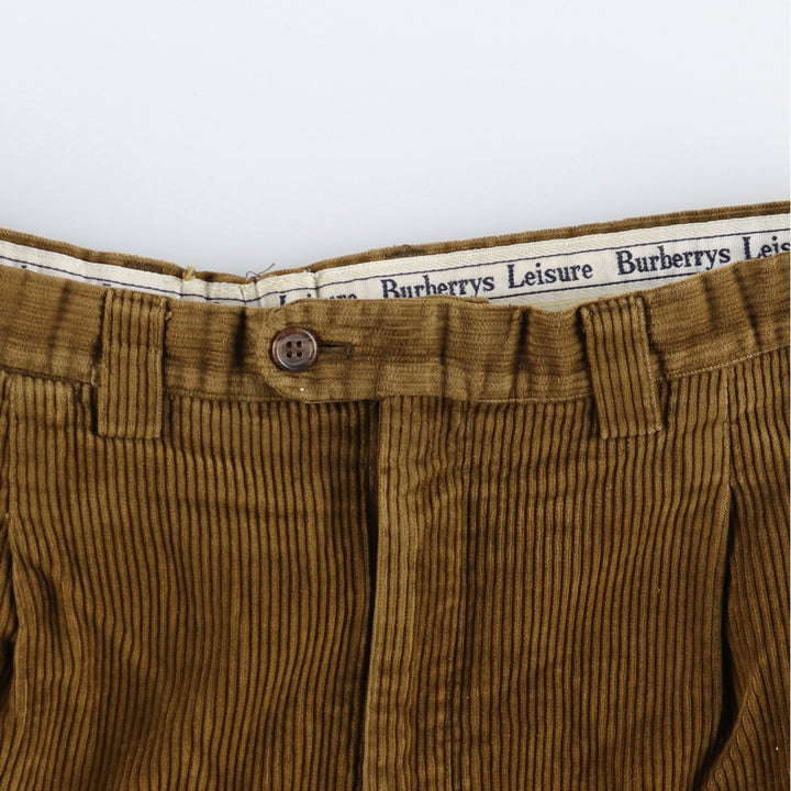 Burberry's Leisure Two-pleat Corduroy Pants for Men, Size W34 / eaa496875