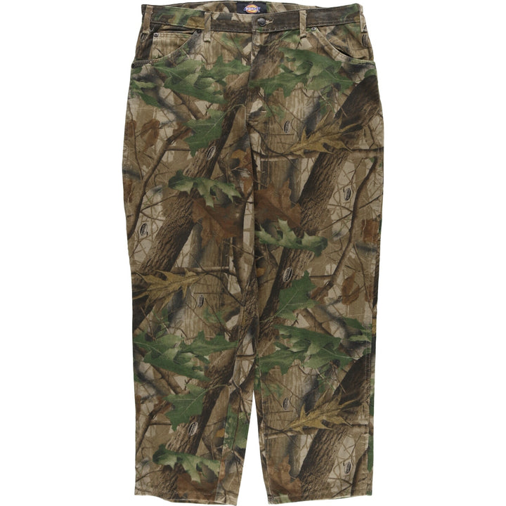 90s~00'S Dickies Camouflage Pattern Real Tree Camo Work Pants Men's W37 Vintage /eaa496902