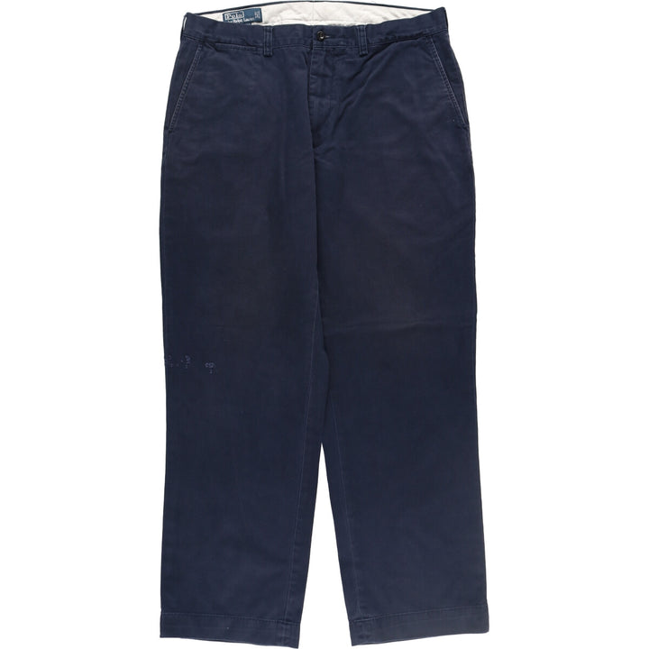Ralph Lauren POLO by Ralph Lauren Chino Pants Men's W36 cotton navy blue type Vintage Second Hand