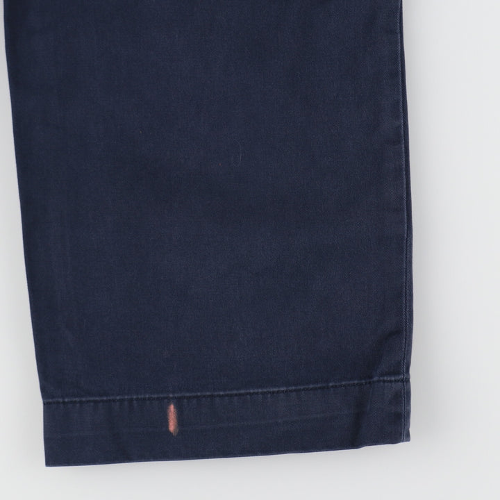Ralph Lauren POLO by Ralph Lauren Chino Pants Men's W36 cotton navy blue type Vintage Second Hand