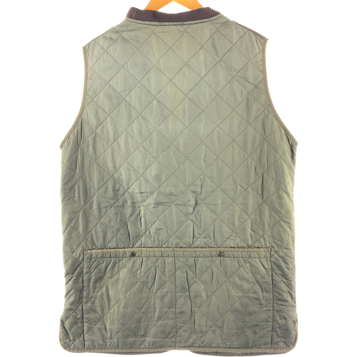 00s~ Barbour 3 Warrant padded quilted vest, men's size L / eaa497166