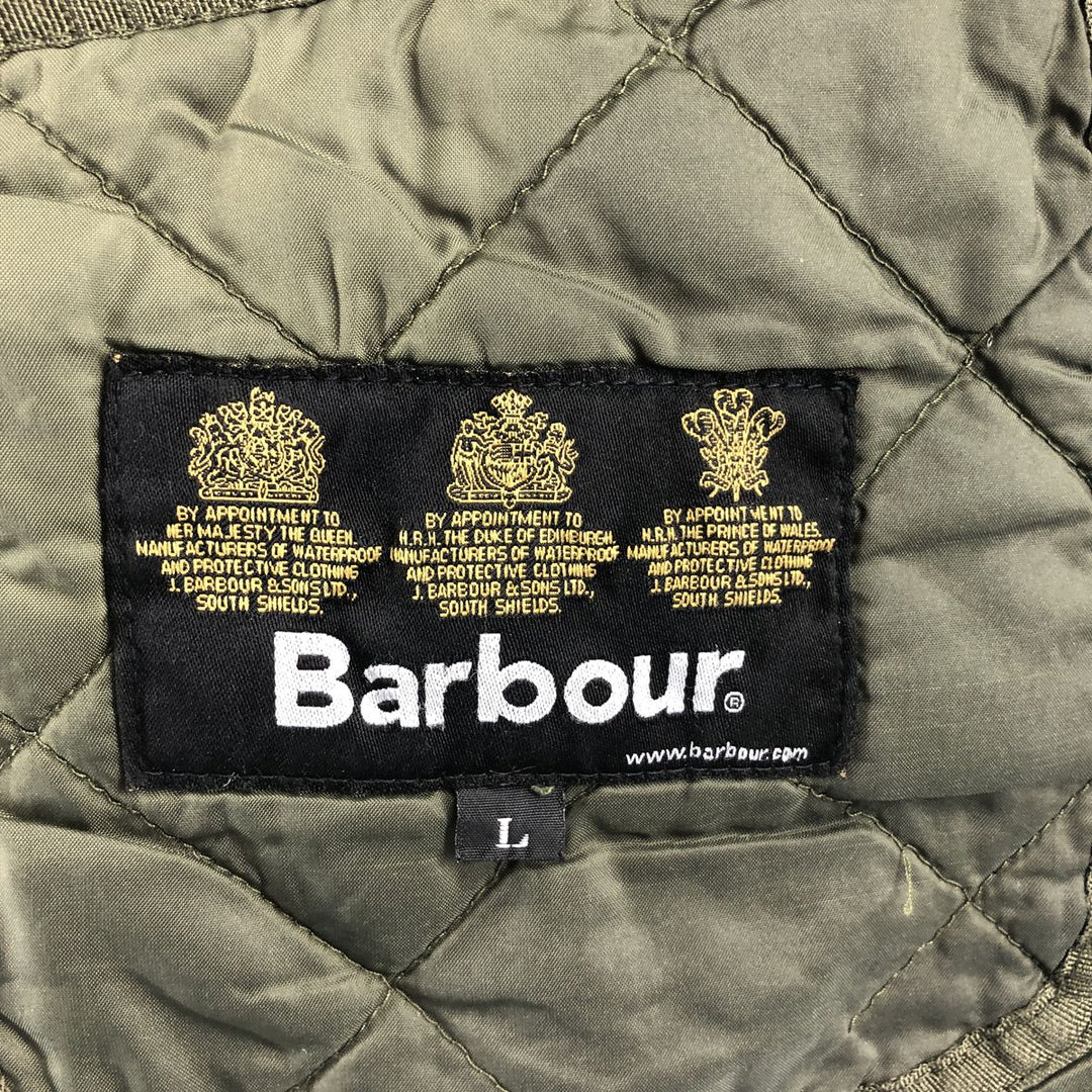 00s~ Barbour 3 Warrant padded quilted vest, men's size L / eaa497166