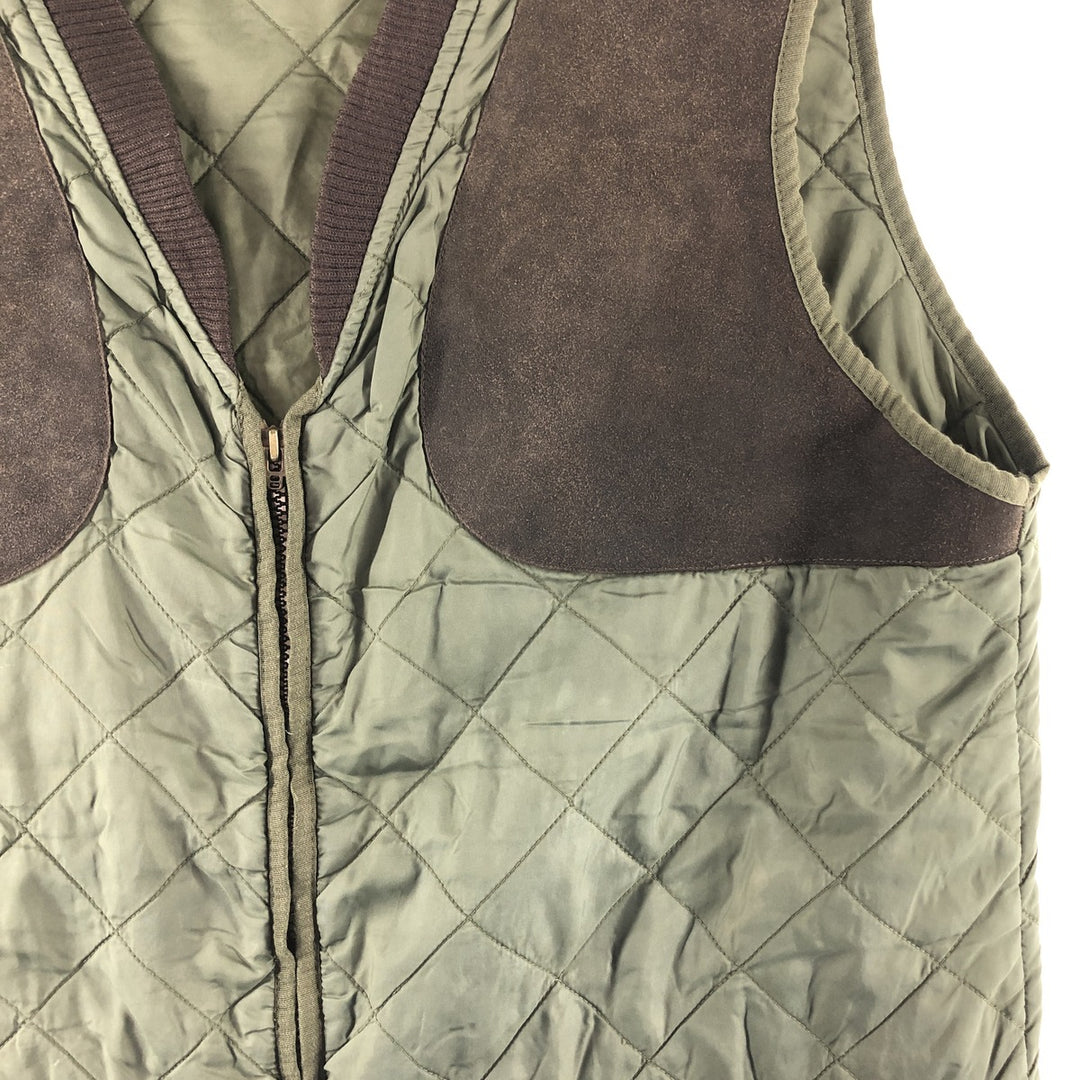 00s~ Barbour 3 Warrant padded quilted vest, men's size L / eaa497166