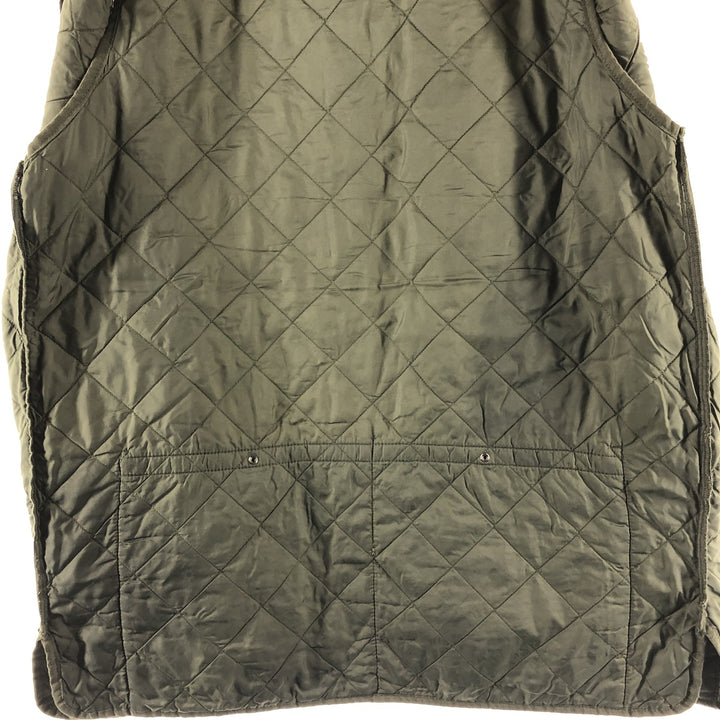 00s~ Barbour 3 Warrant padded quilted vest, men's size L / eaa497166