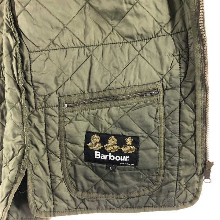 00s~ Barbour 3 Warrant padded quilted vest, men's size L / eaa497166