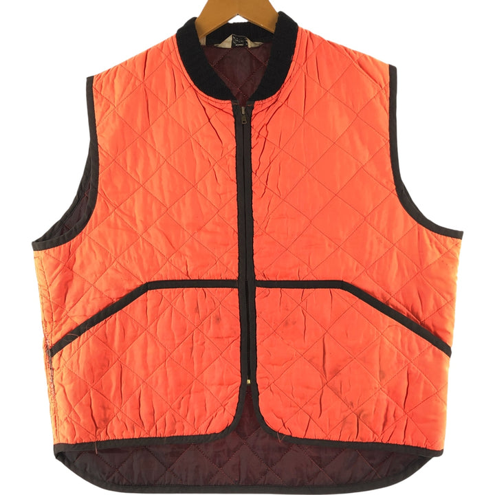 70'S WOOLRICH padded quilted vest, men's size L, vintage / eaa497172