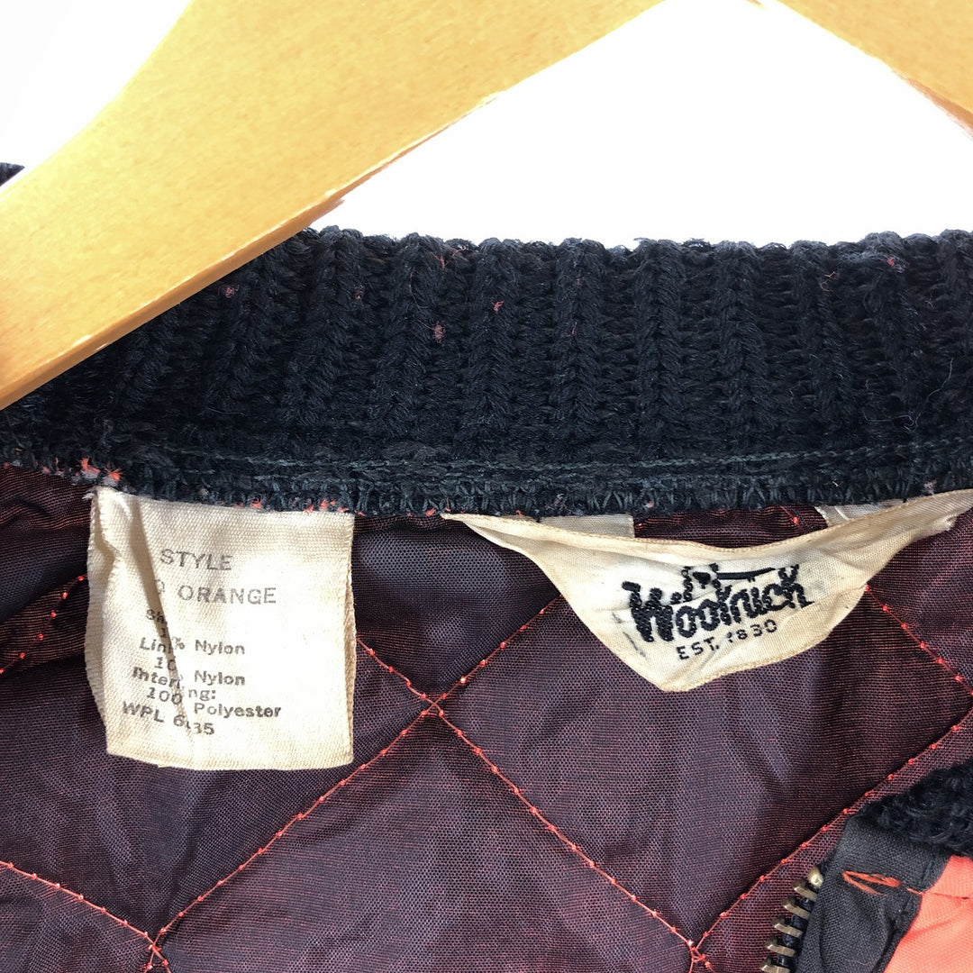 70'S WOOLRICH padded quilted vest, men's size L, vintage / eaa497172