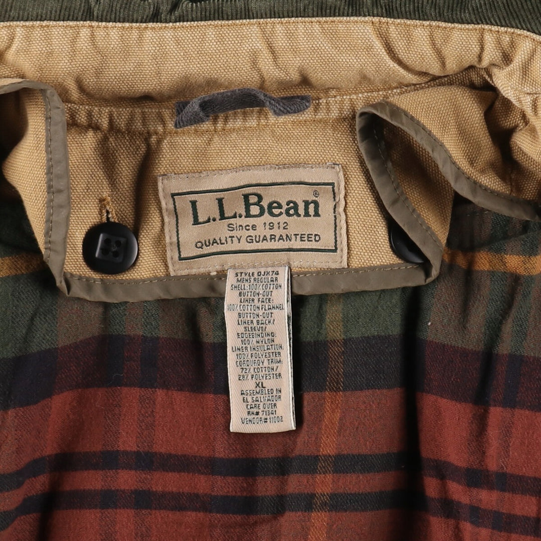 LLBean Duck Hunting Jacket with Liner, Men's XL Size /eaa497262