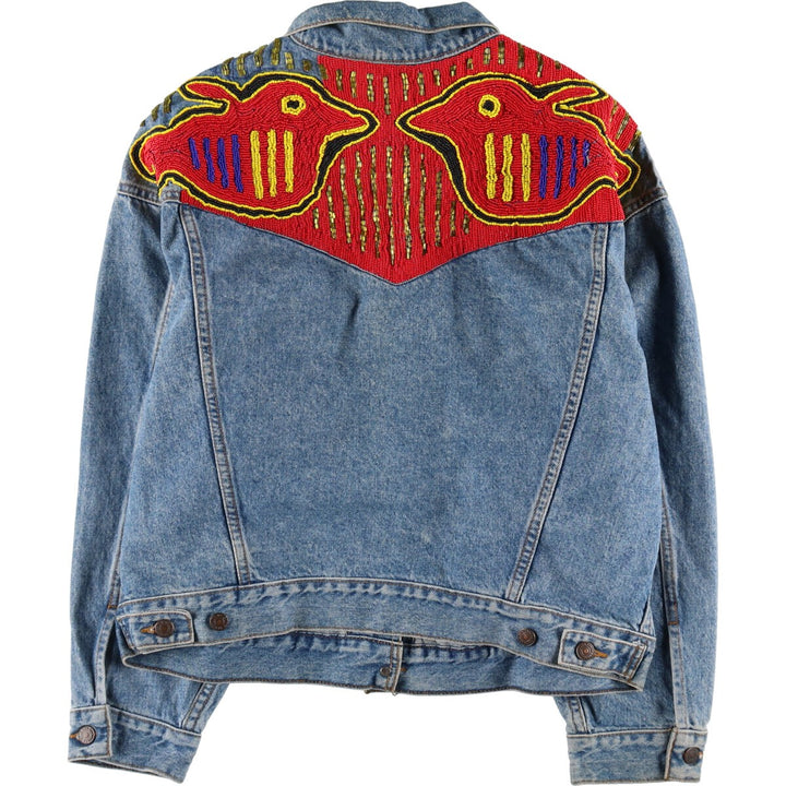 90'S Levi's Handmade Denim Jacket, Jean Jacket, Women's, Size L, Vintage / eaa497307