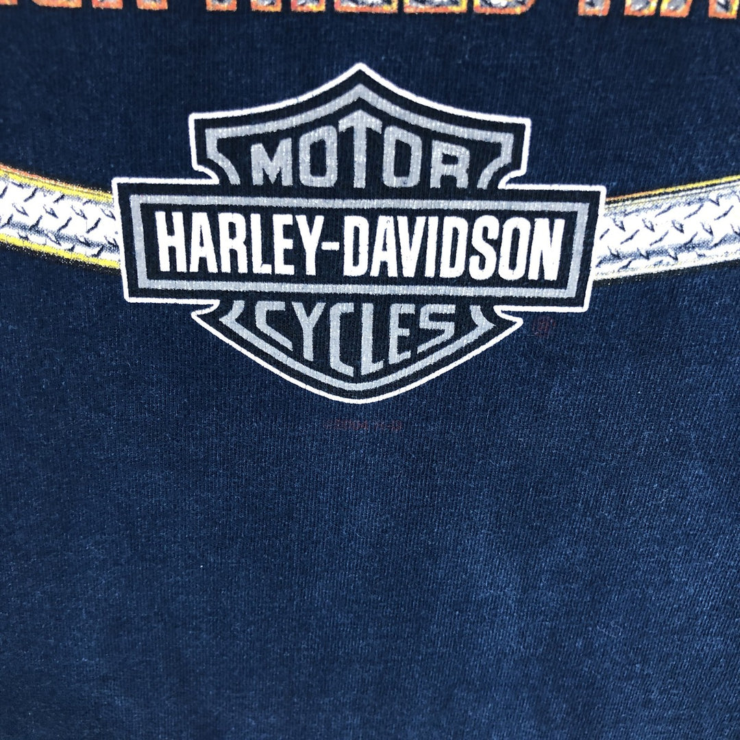 00'S Harley-Davidson Tie-dye Pattern Long T-shirt Made in USA Men's M size /eaa497354