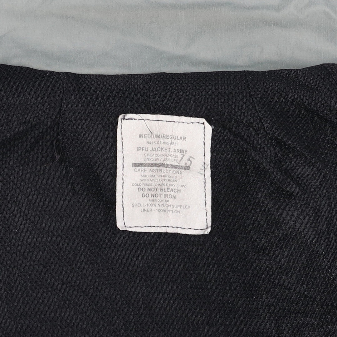 00'S USARMY IPFU Training Jacket Nylon Jacket Made in USA MEDIUM REGULAR Men's M equivalent /eaa497424